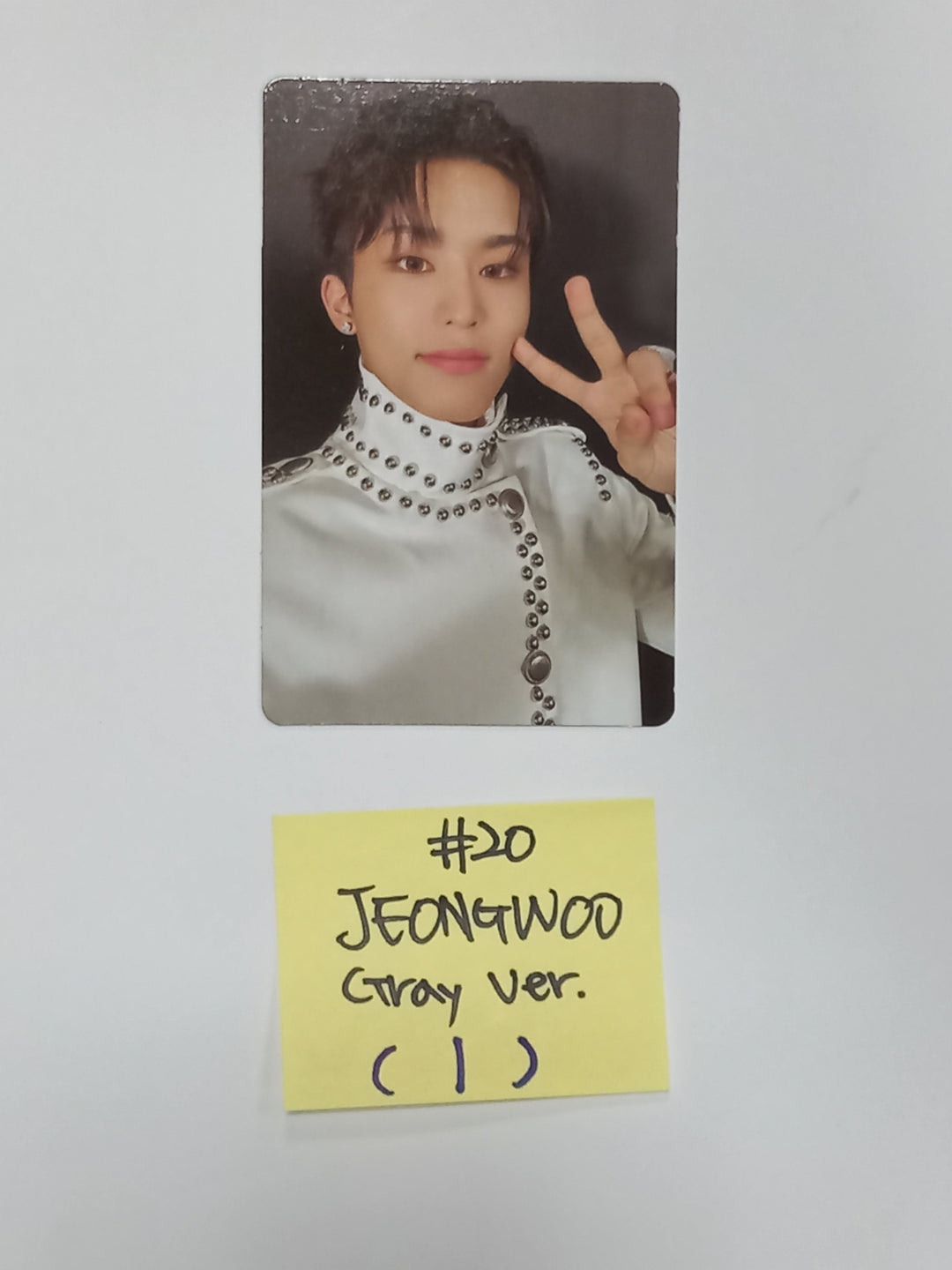 Treasure "REBOOT" - Official Photocard (Gray Ver.) - HALLYUSUPERSTORE