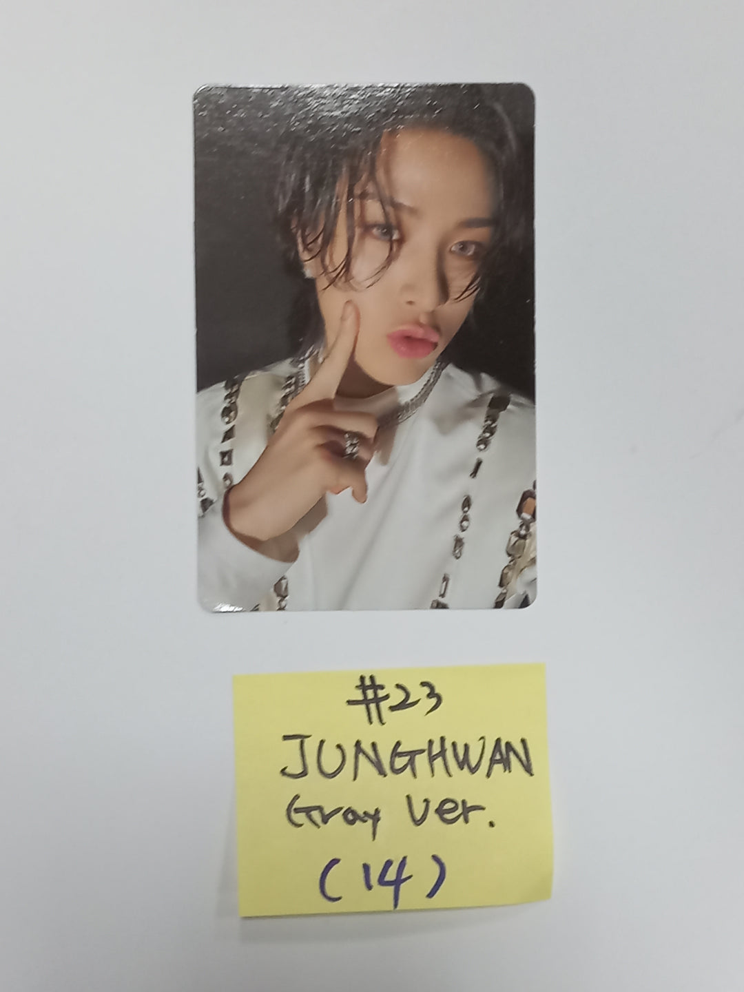 Treasure "REBOOT" - Official Photocard (Gray Ver.)