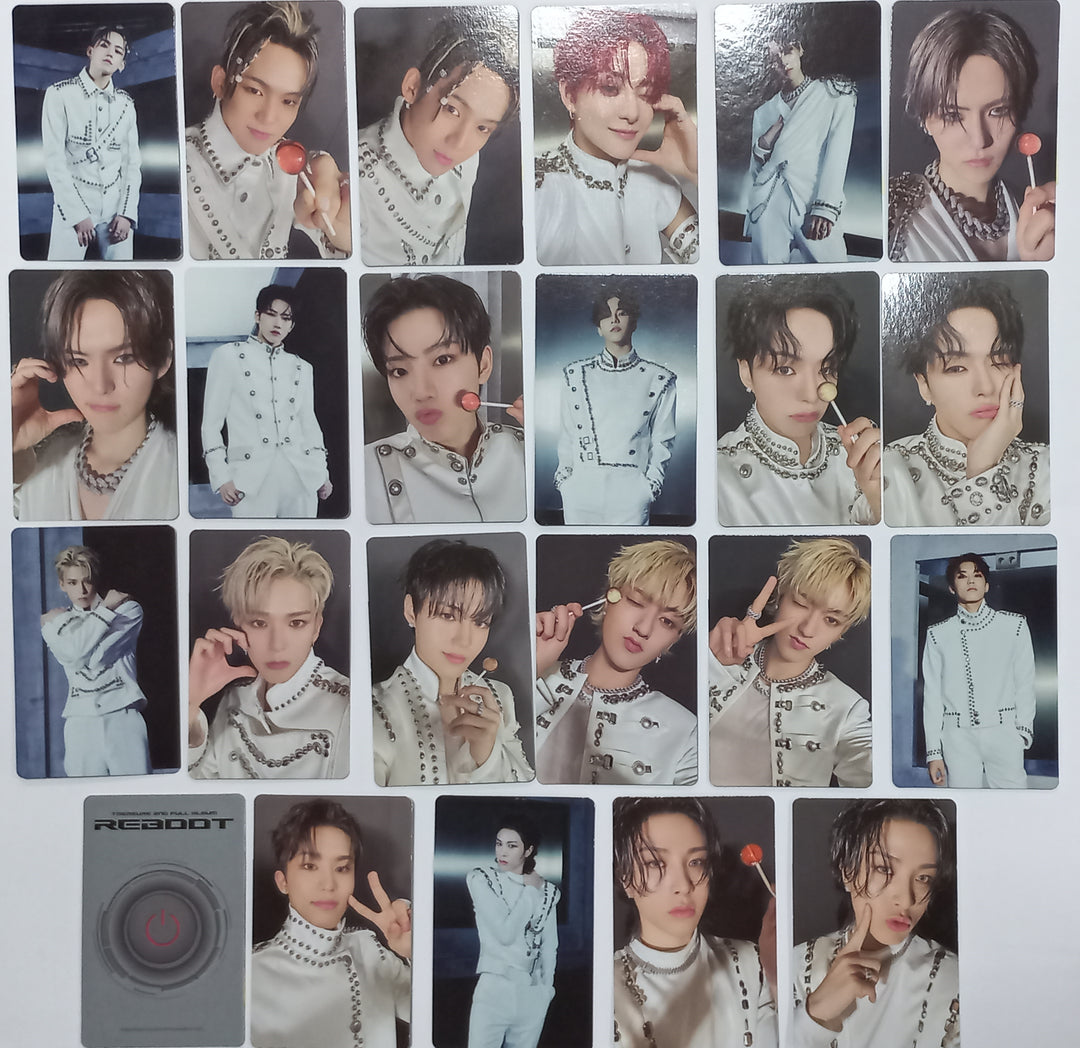 Treasure "REBOOT" - Official Photocard (Gray Ver.)