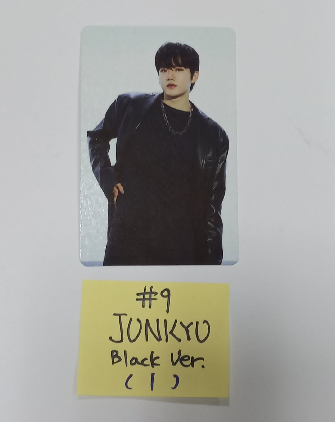 Treasure "REBOOT" - Official Photocard (Black Ver.)