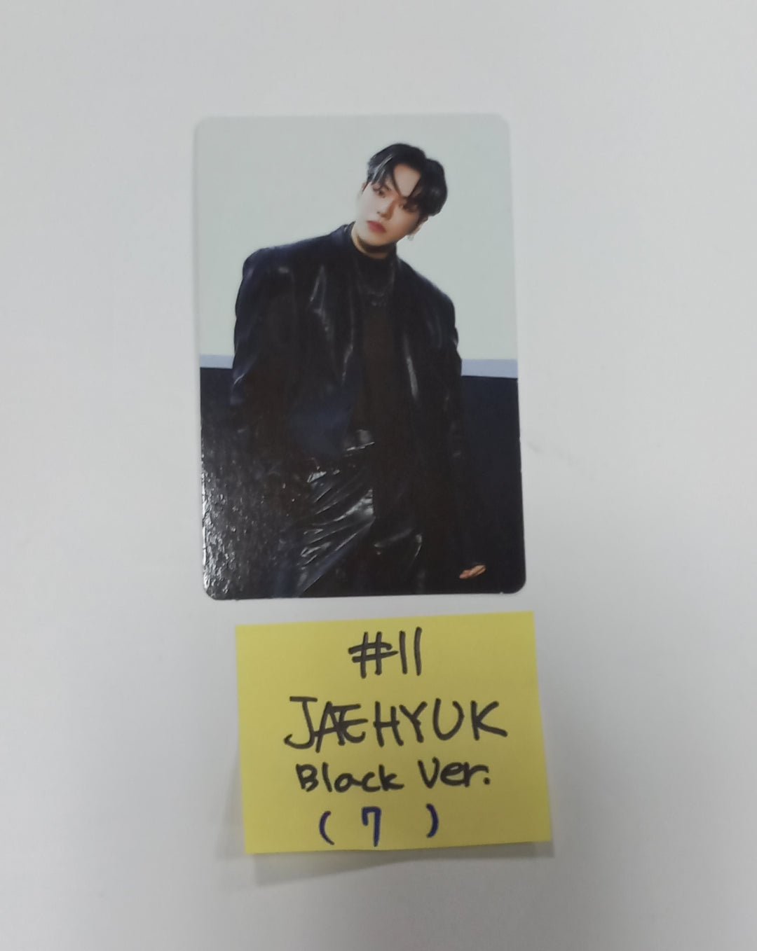 Treasure "REBOOT" - Official Photocard (Black Ver.) - HALLYUSUPERSTORE