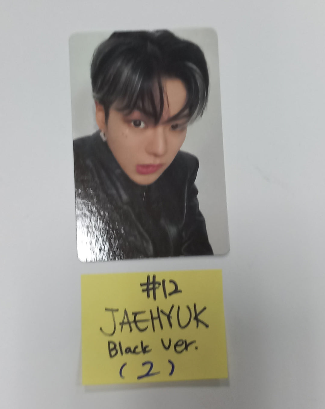 Treasure "REBOOT" - Official Photocard (Black Ver.)