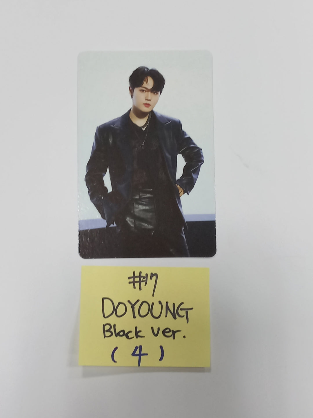 Treasure "REBOOT" - Official Photocard (Black Ver.) - HALLYUSUPERSTORE