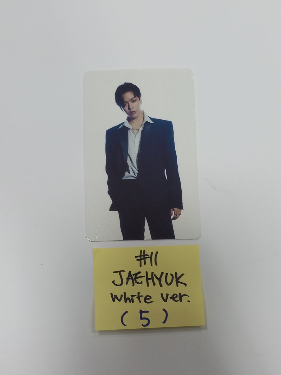 Treasure "REBOOT" - Official Photocard (White Ver.) - HALLYUSUPERSTORE