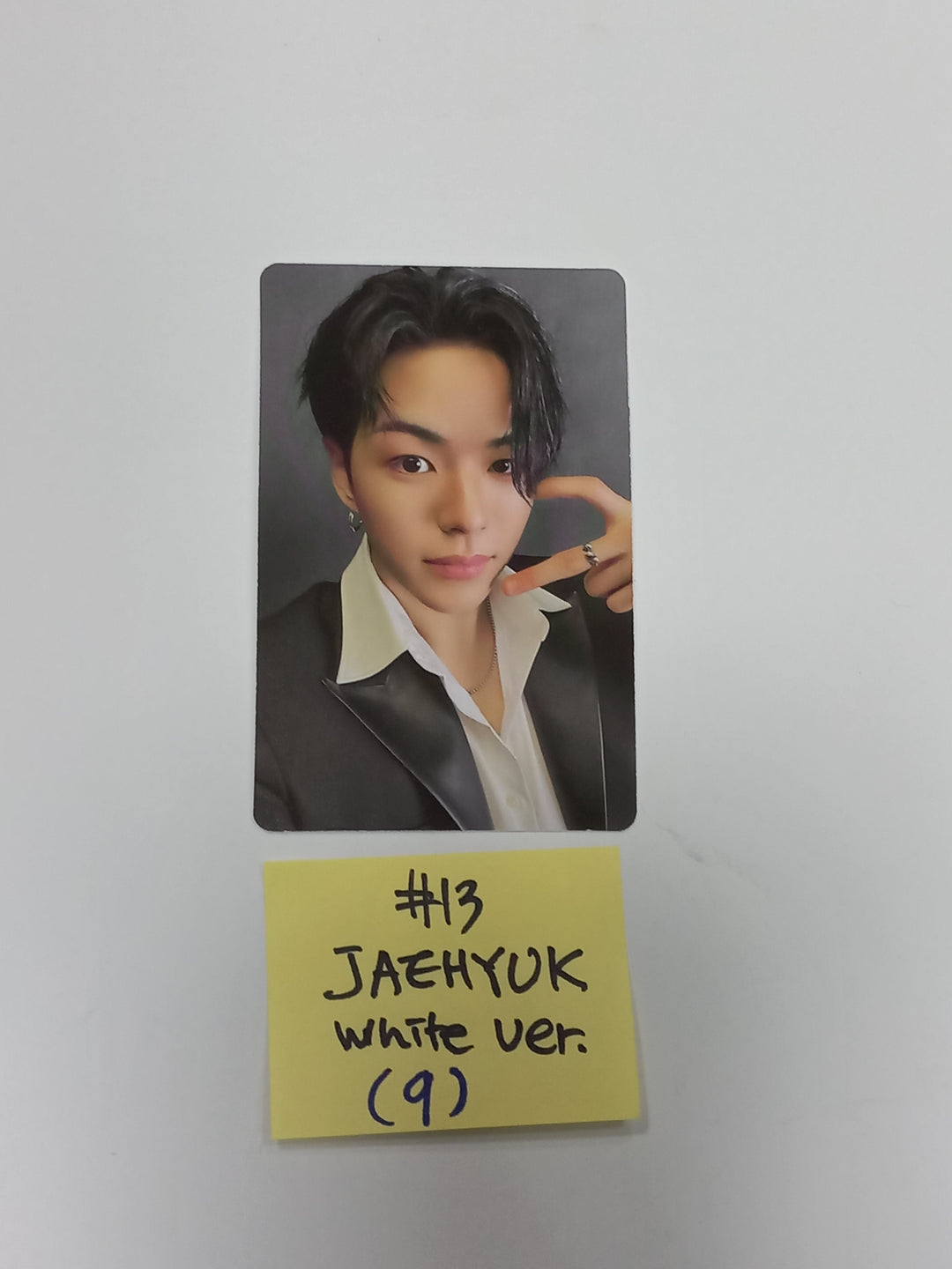 Treasure "REBOOT" - Official Photocard (White Ver.)