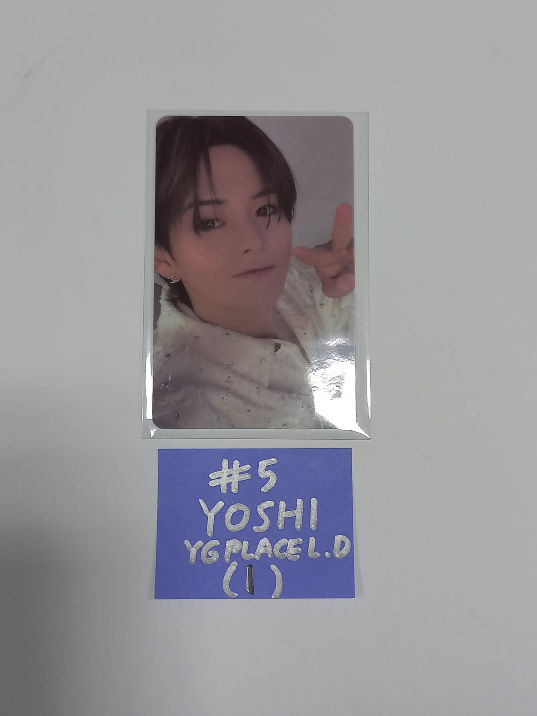 Treasure "REBOOT" - YG Place Lucky Draw Event PVC Photocard