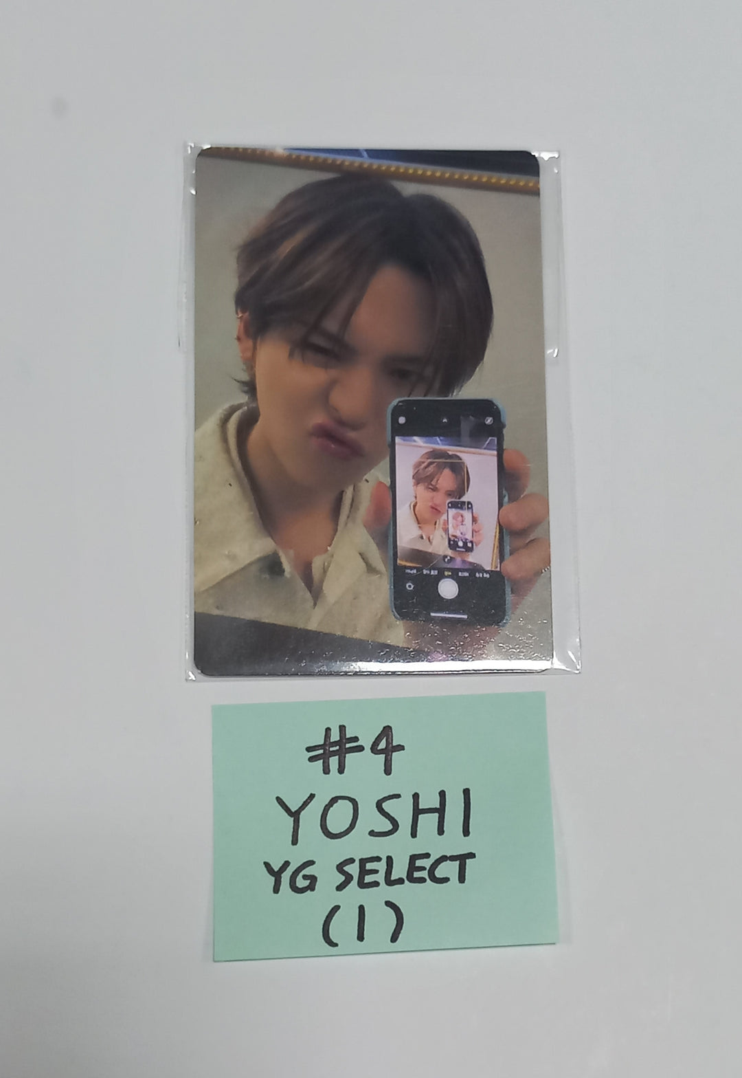 Treasure "REBOOT" - YG Select Pre-Order Benefit Photocard