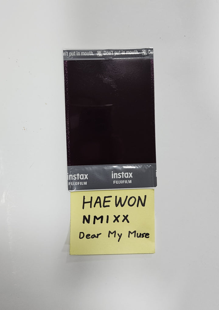 Haewon (Of NMIXX) "A Midsummer NMIXX’s Dream" - Hand Autographed(Signed) Polaroid