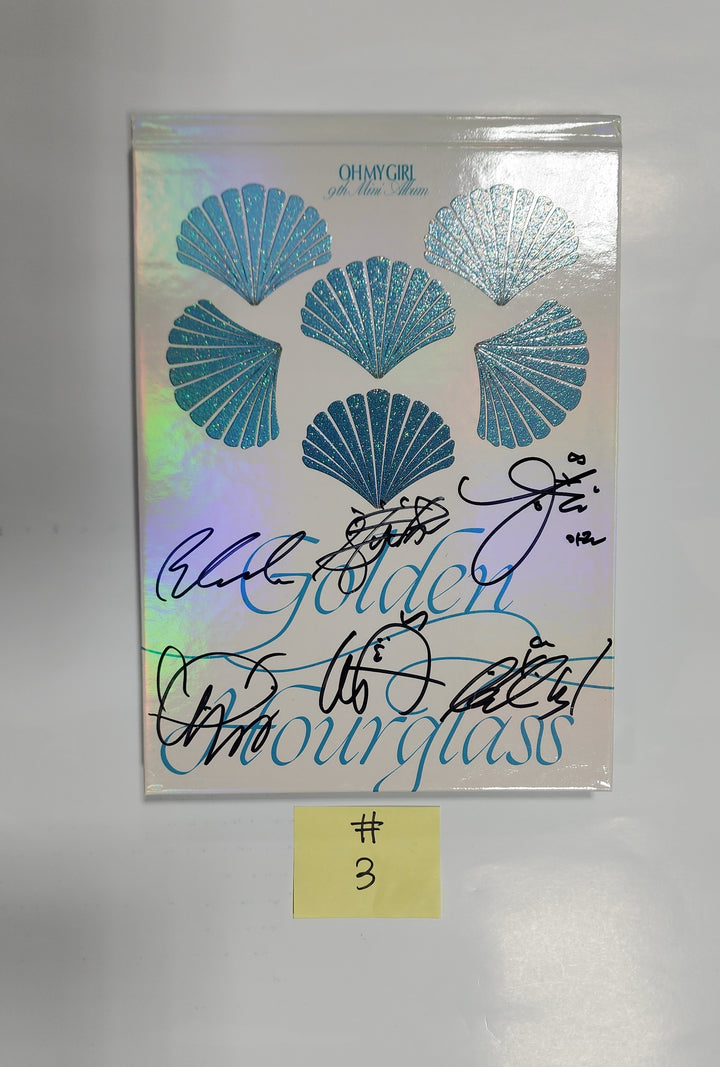 Oh My Girl "Golden Hourglass" - Hand Autographed(Signed) Promo Album