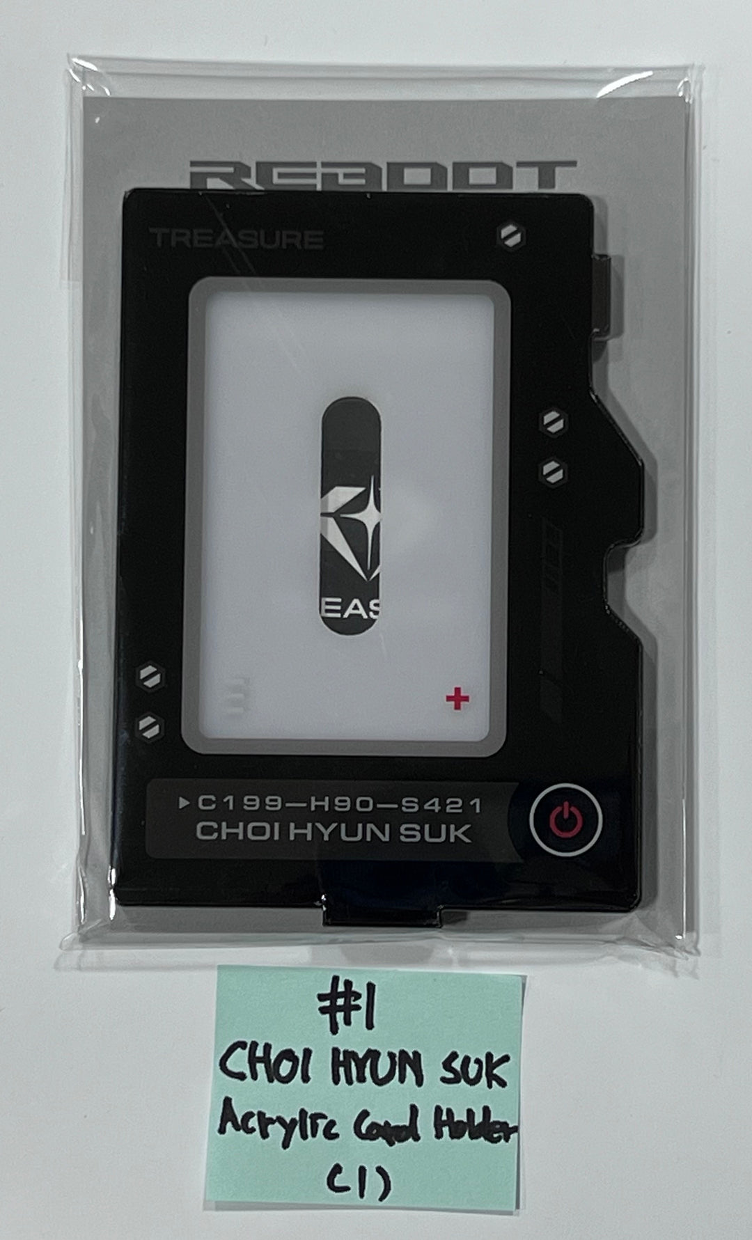 Treasure "REBOOT" - YG Official Pop-Up Store MD (Acrylic Card Holder, Keyring, Film Photo Frame)