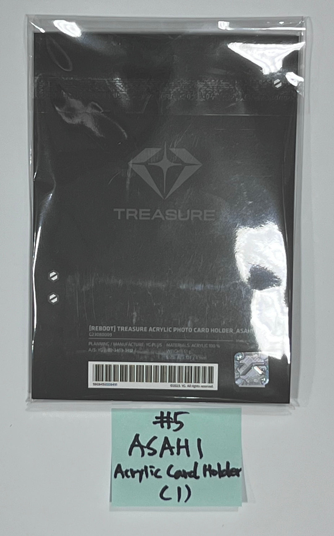 Treasure "REBOOT" - YG Official Pop-Up Store MD (Acrylic Card Holder, Keyring, Film Photo Frame)