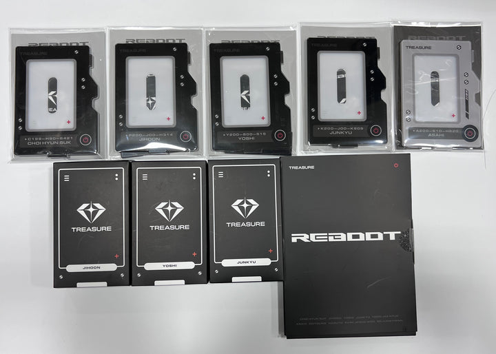 Treasure "REBOOT" - YG Official Pop-Up Store MD (Acrylic Card Holder, Keyring, Film Photo Frame)