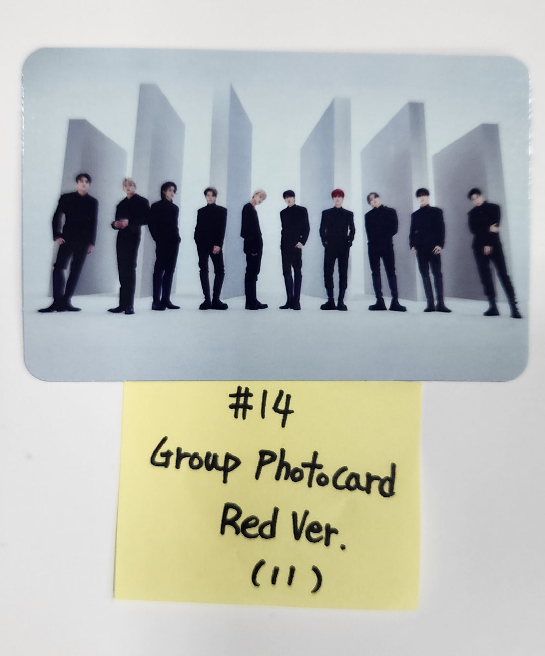 Treasure 2nd Full "REBOOT" - Official Photocard (YG Tag Album) [Front & Back Photocard + Group Photocard]