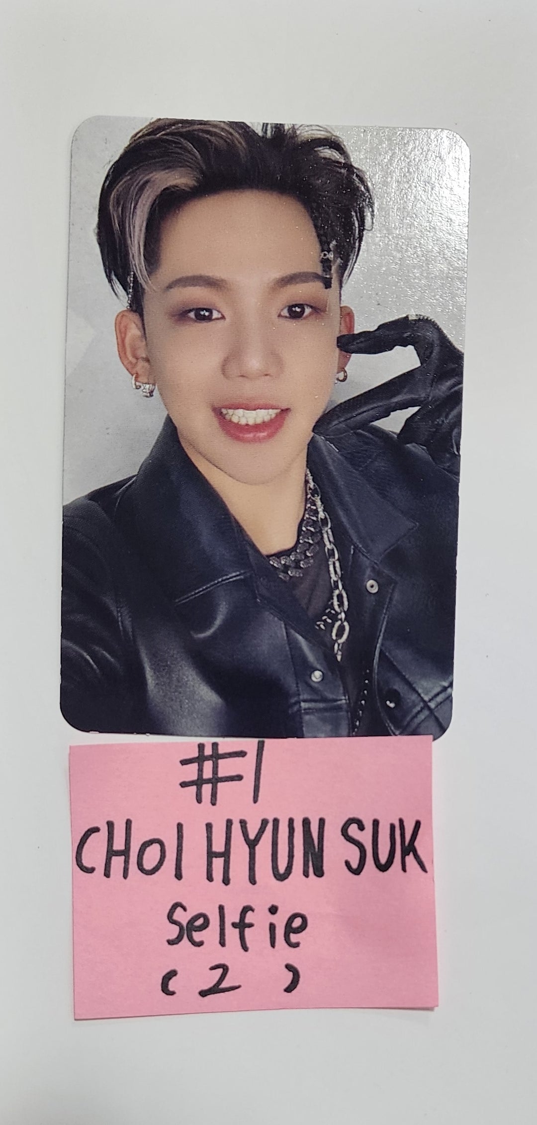 Treasure 2nd Full "REBOOT" - Official Photocard (YG Tag Album) [Selfie Photocard]