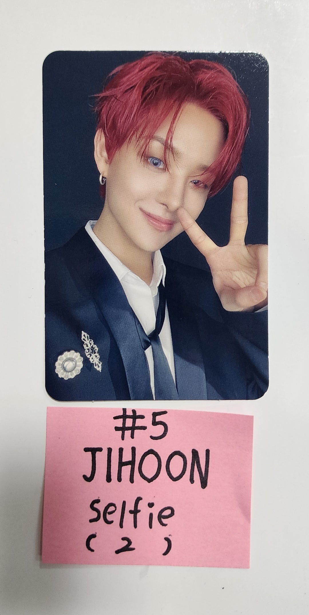 Treasure 2nd Full "REBOOT" - Official Photocard (YG Tag Album) [Selfie Photocard]