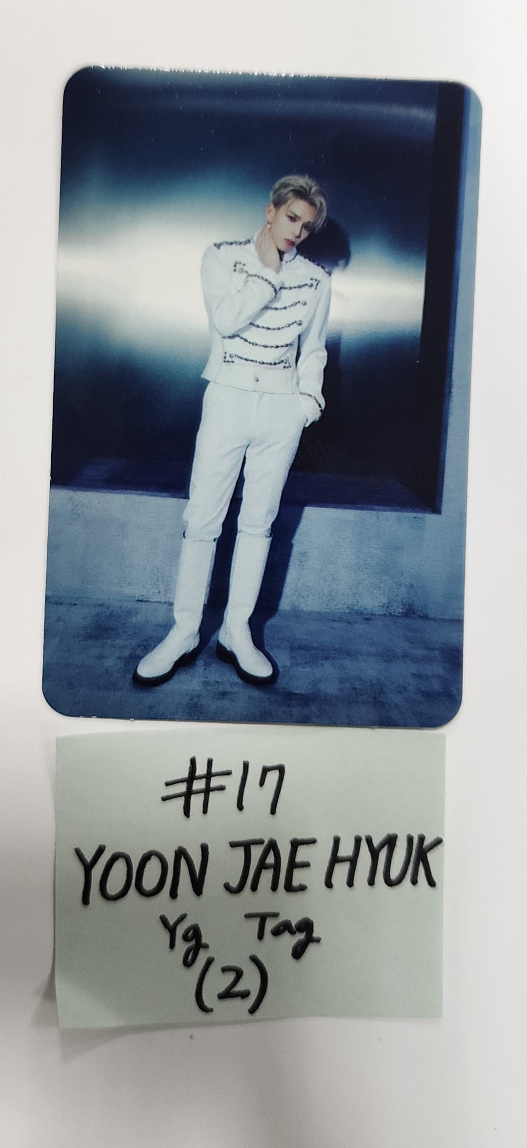 Treasure 2nd Full "REBOOT" - Official Photocard (YG Tag Album) [Onyx & Gray Ver.]