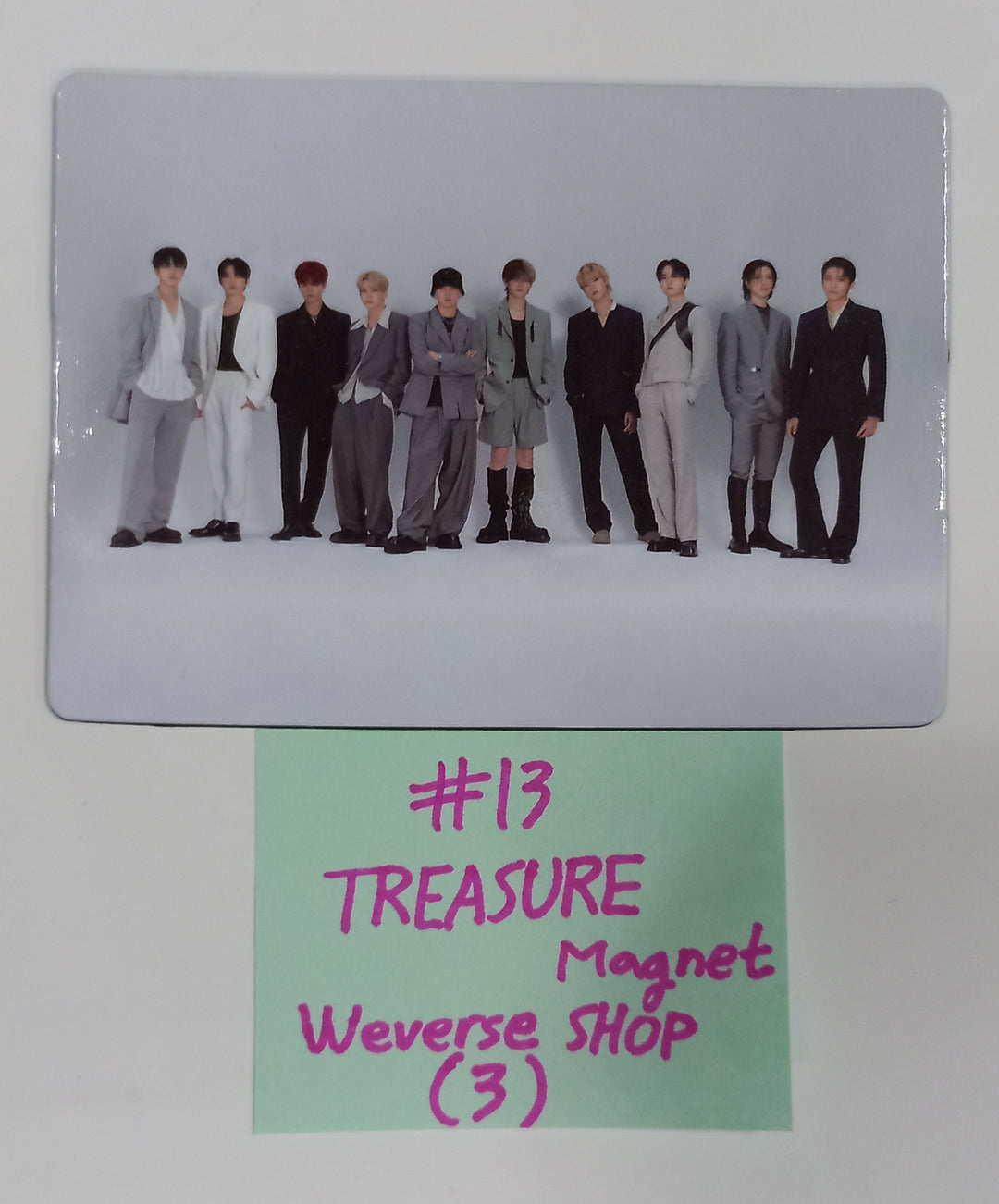 Treasure 2nd Full "REBOOT" - Weverse Pre-Order Benefit Photocard