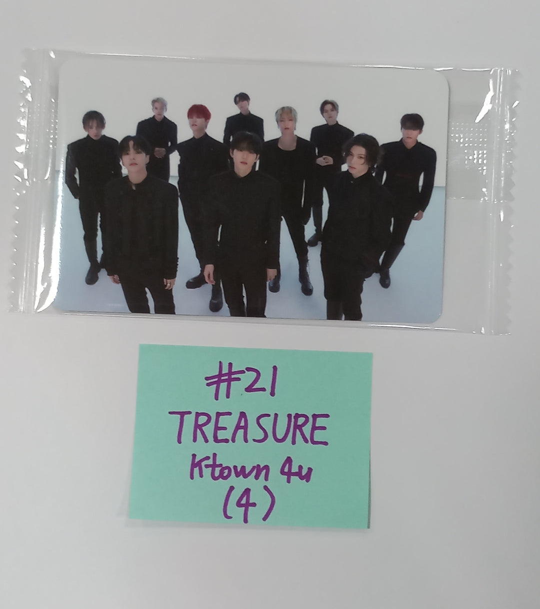 Treasure 2nd Full "REBOOT" - Ktown4u Fansign Event Photocard