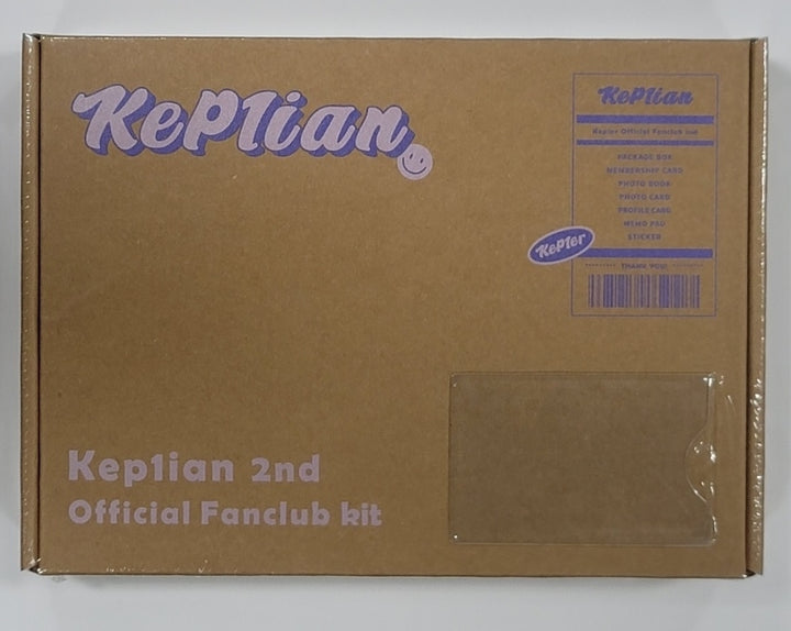 Kep1er - Kep1ian 2nd OFFICIAL FANCLUB MEMBERSHIP KIT