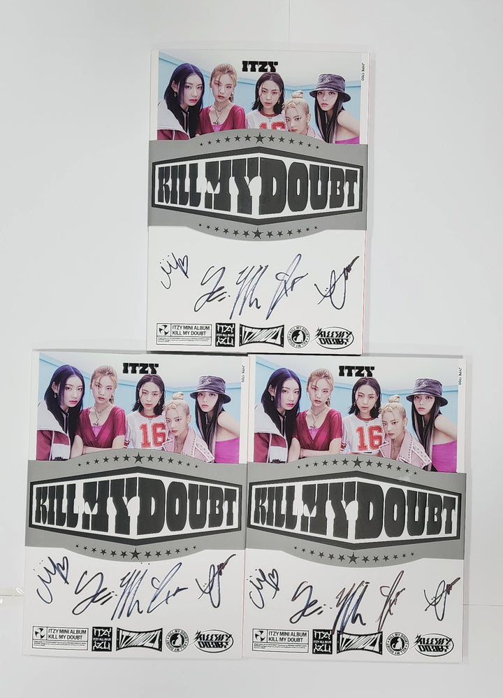 Itzy "Kill My Doubt" - Hand Autographed(Signed) Promo Album