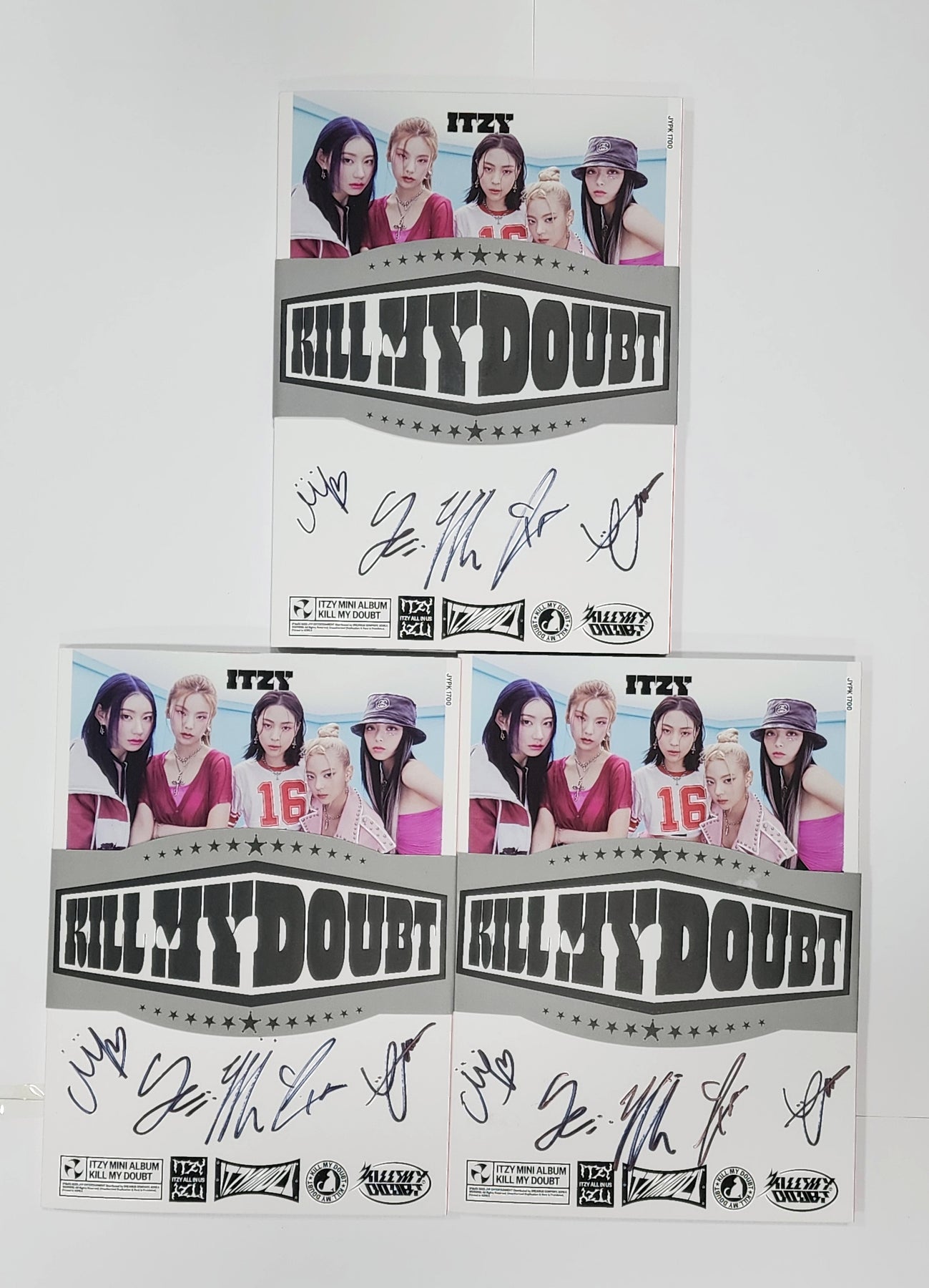 ファッション ITZY SHOP リア 直筆サイン ポロライド KILL MY DOUBT K