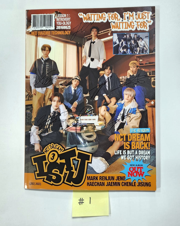 NCT Dream "ISTJ" - Hand Autographed(Signed) Promo Album