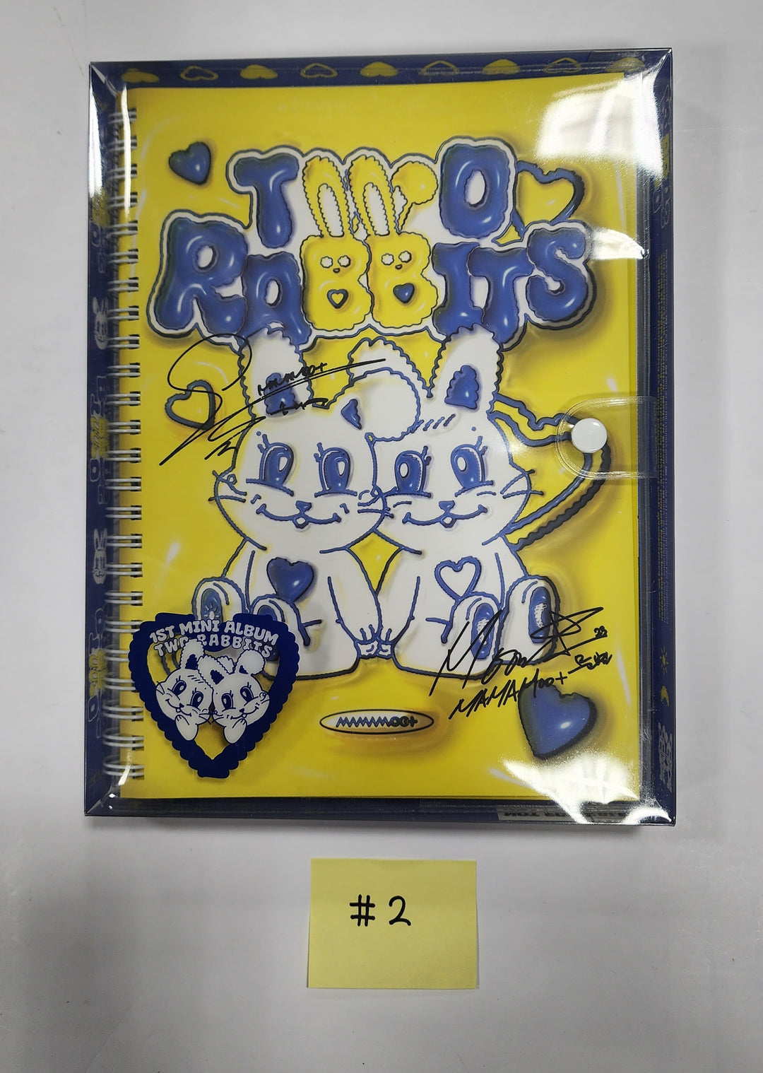 Mamamoo+ "Two Rabbits" - Autographed(Printed Signed) Promo Album - Must Read !