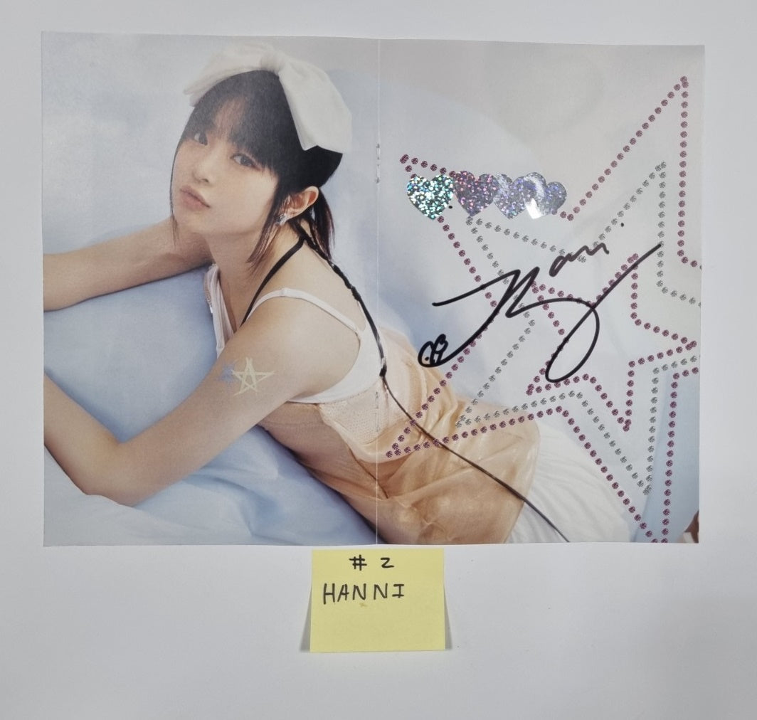 New Jeans "Get Up" 2nd EP - A Cut Page From Fansign Event Album