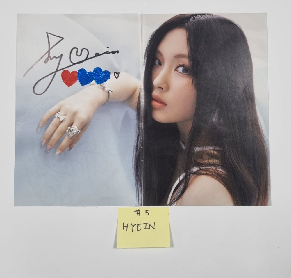 New Jeans "Get Up" 2nd EP - A Cut Page From Fansign Event Album