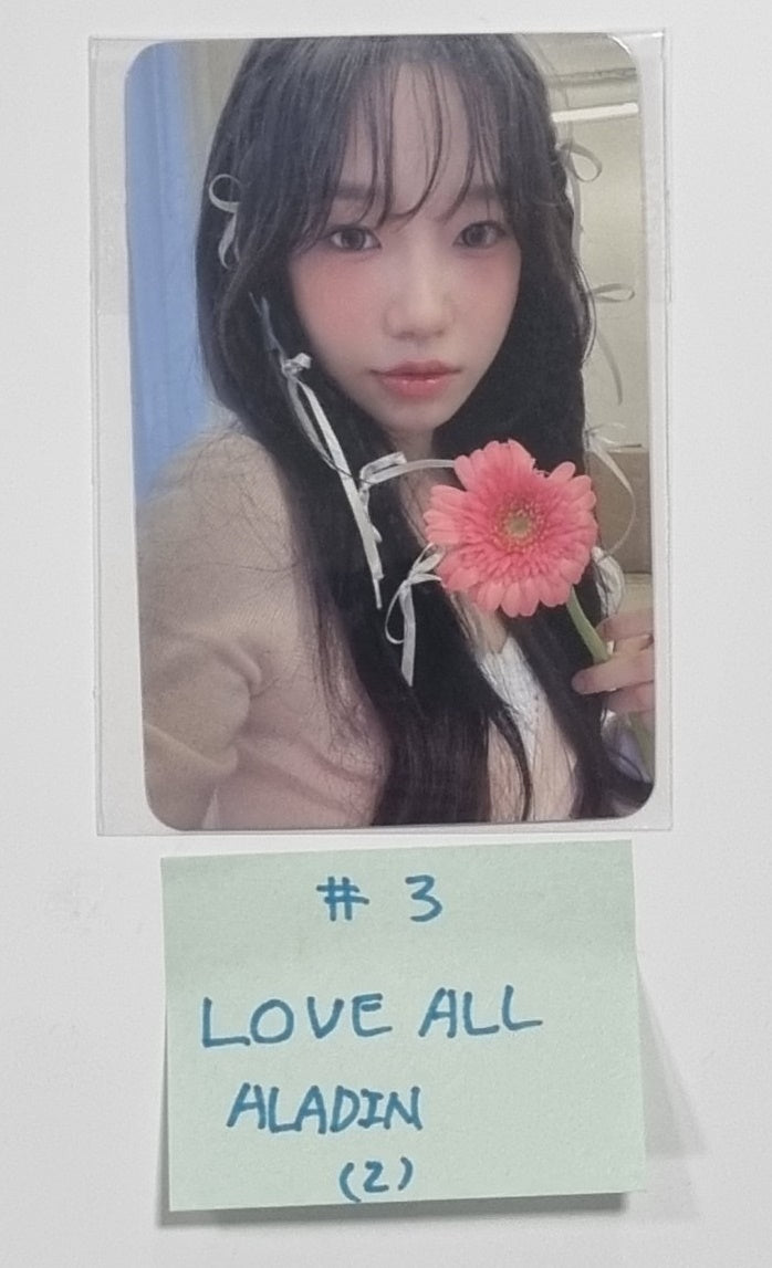 JO YURI "Love All" - Aladin Fansign Event Photocard