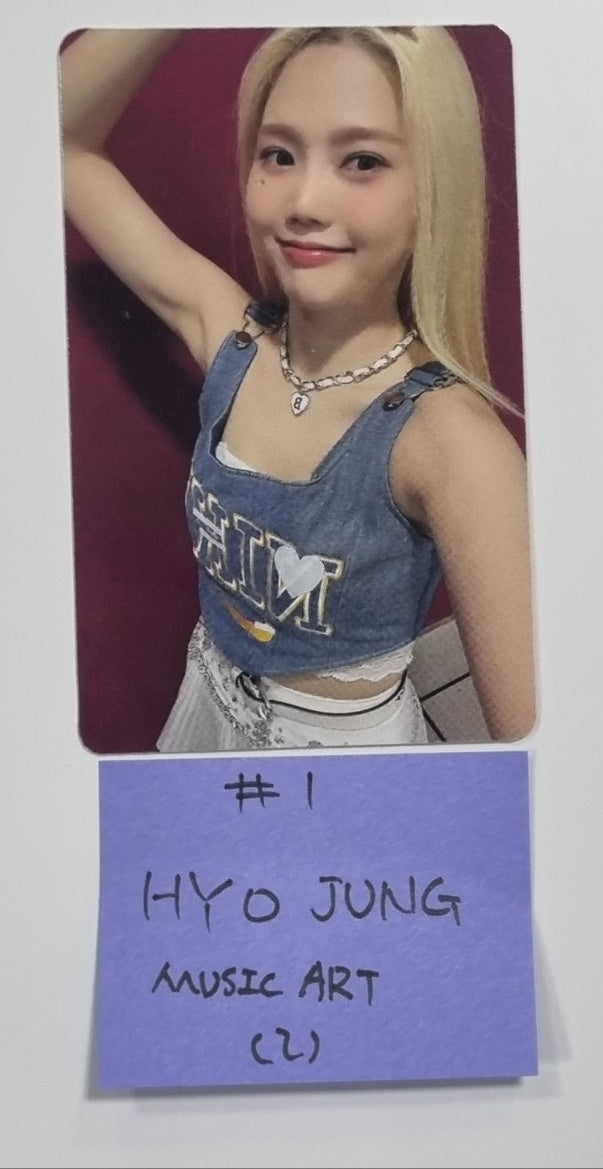 Oh My Girl "Golden Hourglass" - Music Art Fansign Event Photocard - HALLYUSUPERSTORE