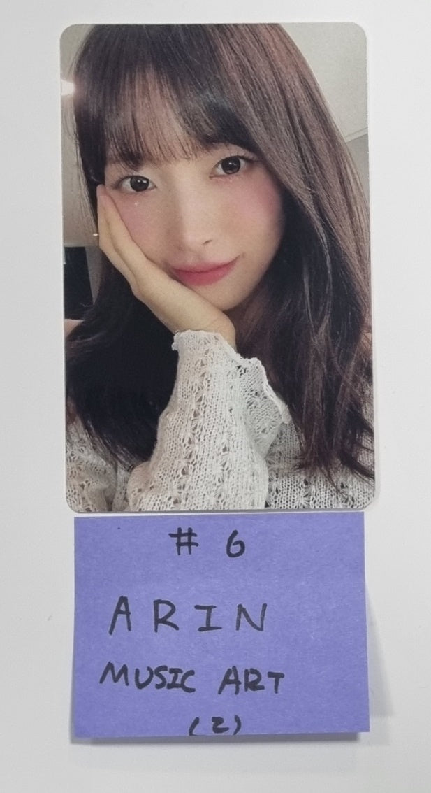 Oh My Girl "Golden Hourglass" - Music Art Fansign Event Photocard - HALLYUSUPERSTORE