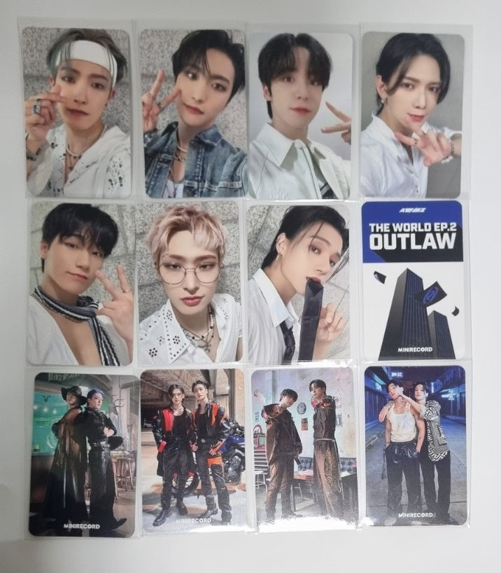 ATEEZ "THE WORLD EP.2 " -Mini Record Lucky Draw Event Photocard Round 2 [Platform Ver.]