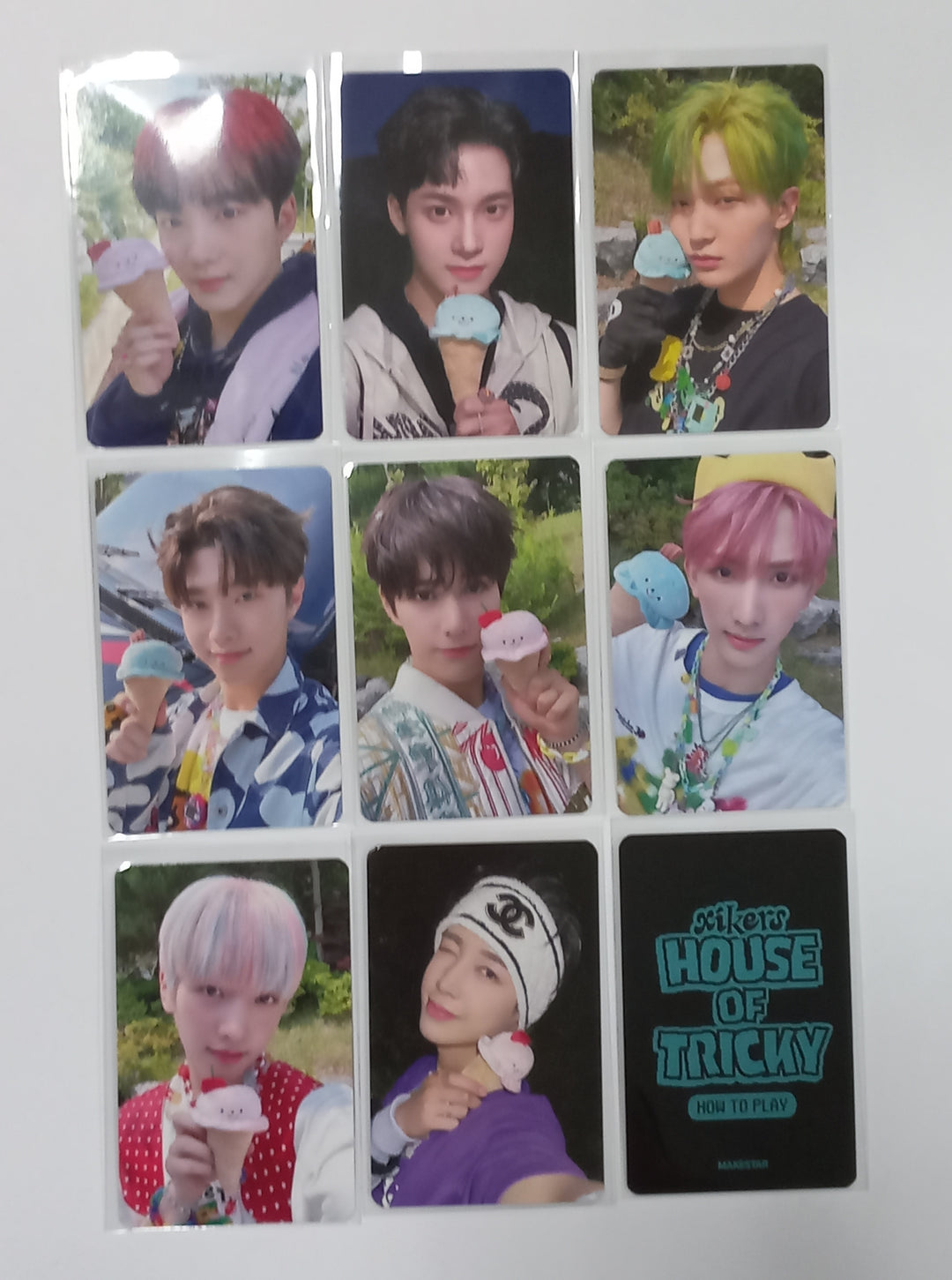 Xikers "HOUSE OF TRICKY : How to Play" - Makestar Fansign Event Photocard