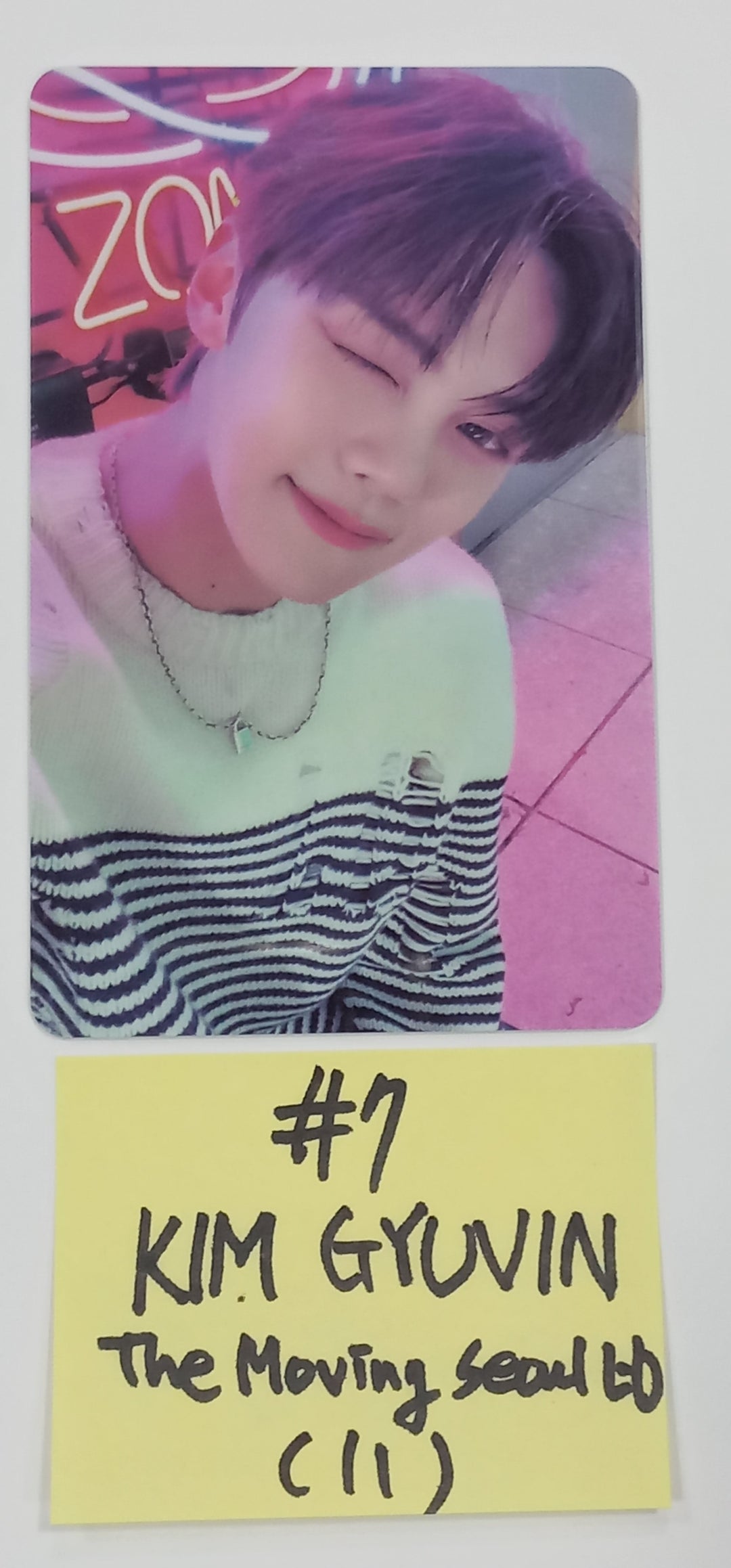 ZEROBASEONE (ZB1) ‘The Moving Seoul Pop-up Store’ - Luckydraw Event PVC Photocard