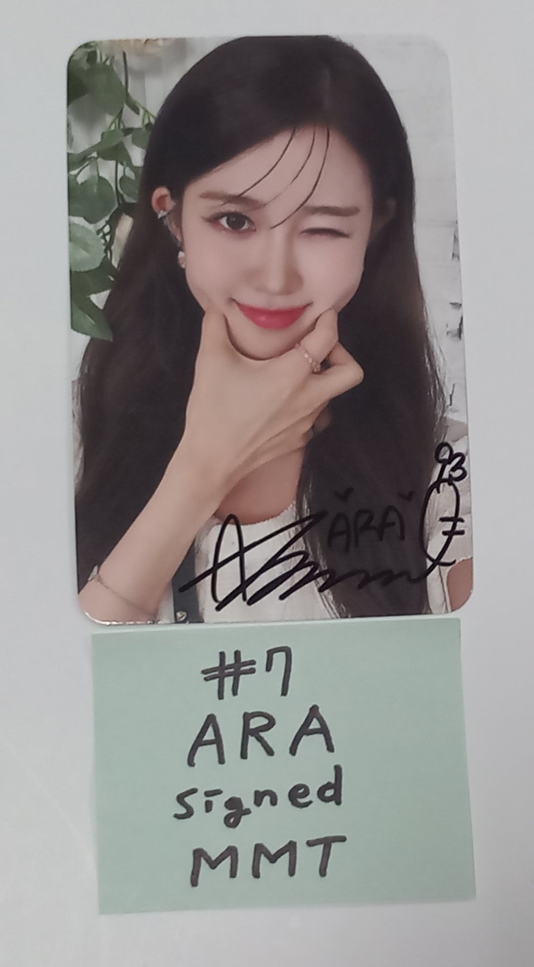 ILY:1 'New Chapter' - MMT Fansign Event Photocard, Hand autographed(Signed) Photocard