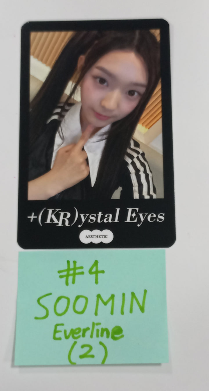 +(KR)ystal Eyes "AESTHETIC" - Everline Fansign Event Polaroid Type Photocard Round 3 - HALLYUSUPERSTORE