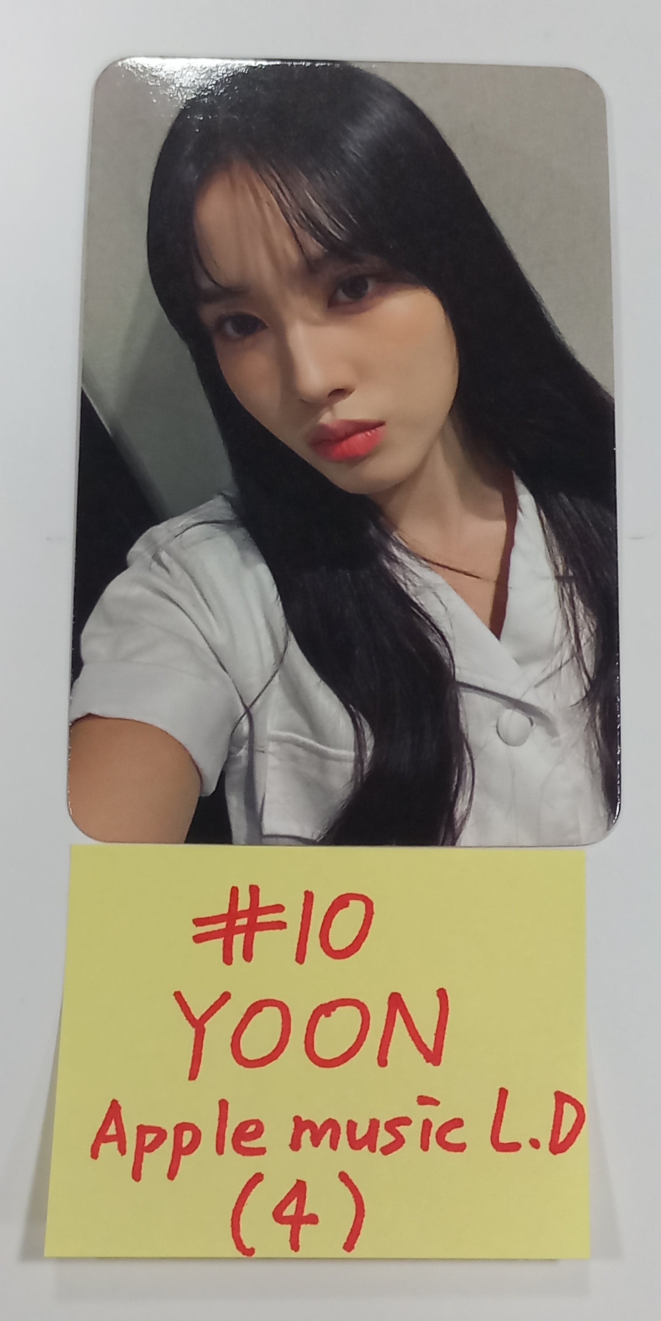 STAYC[S]BEBE applemusicヨントン応募特典トレカ6種コンプ① STAYC [S] Apple Music Pre-Order Benefit Photocard – Kpop