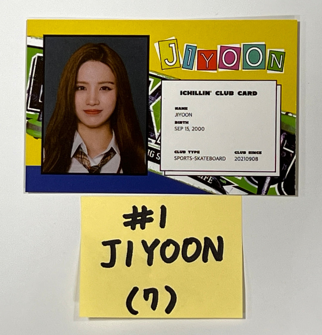 ICHILLIN' "I'M ON IT!" - Official Photocard, Student ID Card [Updated 8/18] - HALLYUSUPERSTORE