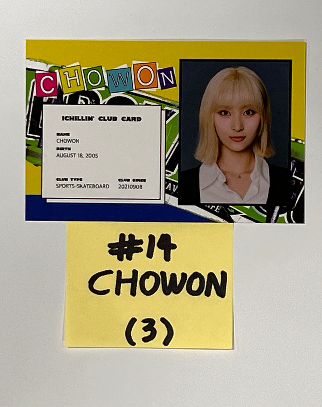 ICHILLIN' "I'M ON IT!" - Official Photocard, Student ID Card [Updated 8/18] - HALLYUSUPERSTORE