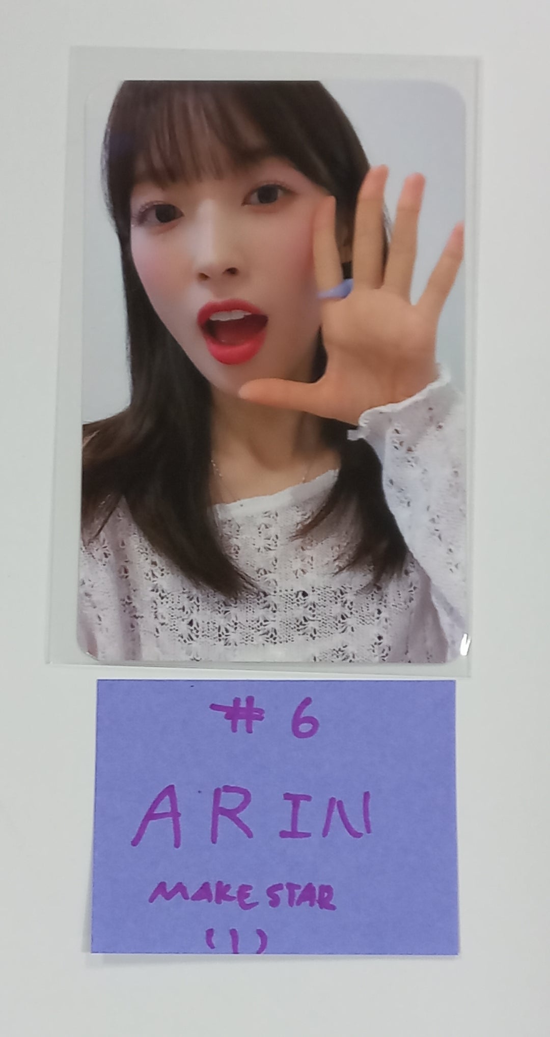 Oh My Girl "Golden Hourglass" - Makestar Event Photocard [POCA ALBUM] [23.08.21] - HALLYUSUPERSTORE