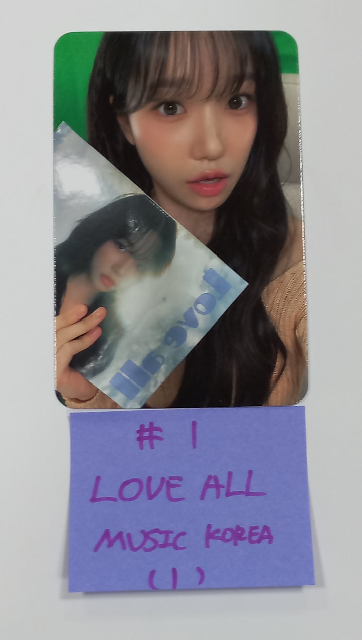 チョ・ユリ「Love All」 - [Music Korea, M2U, Soundwave] ファンサインイベントフォトカード [JEWEL Ver.] [23.08.21]