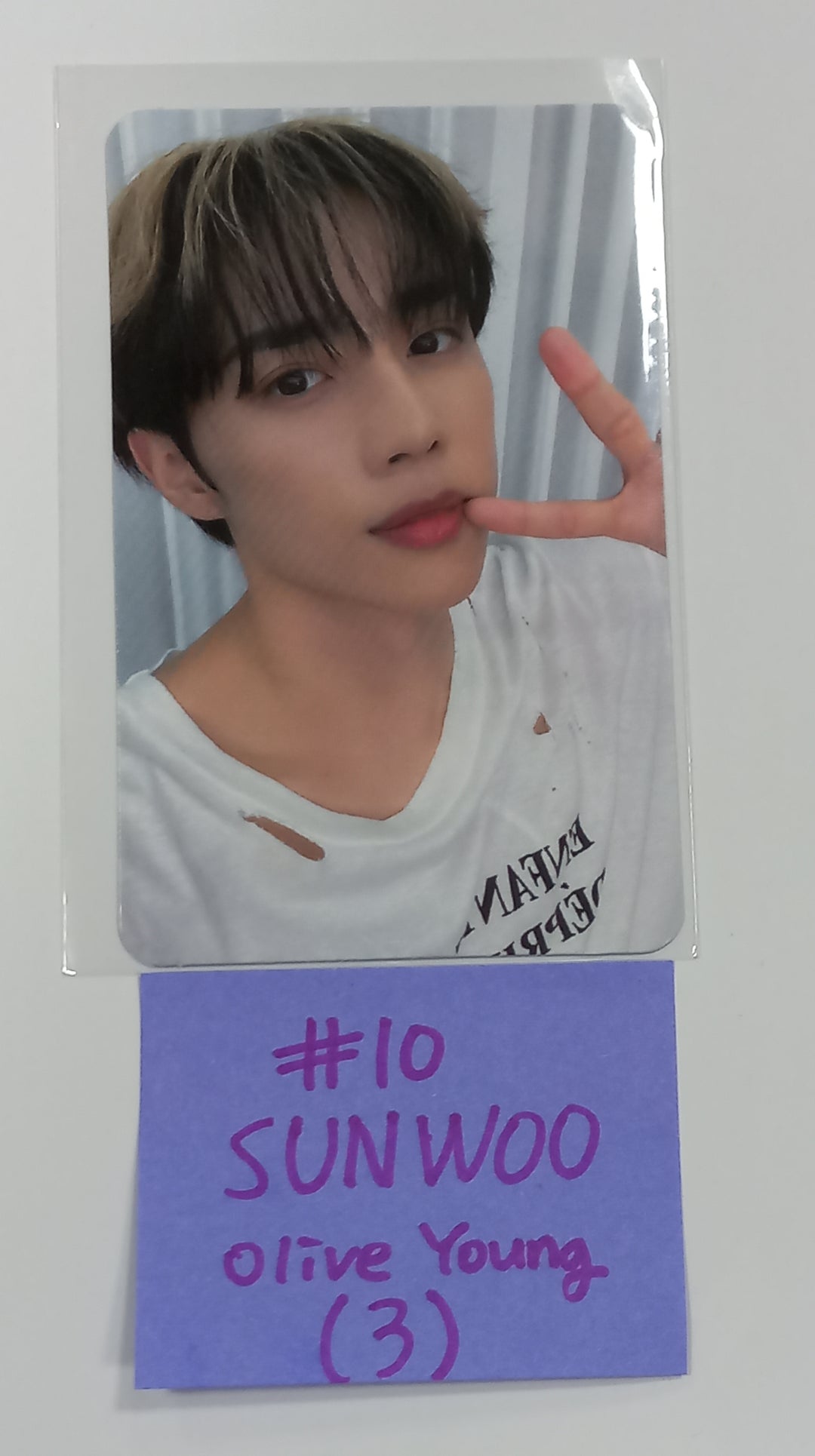 The Boyz ""PHANTASY" pt.1 Christmas in August - OLIVE YOUNG Special Gift Event Photocard [23.08.21]
