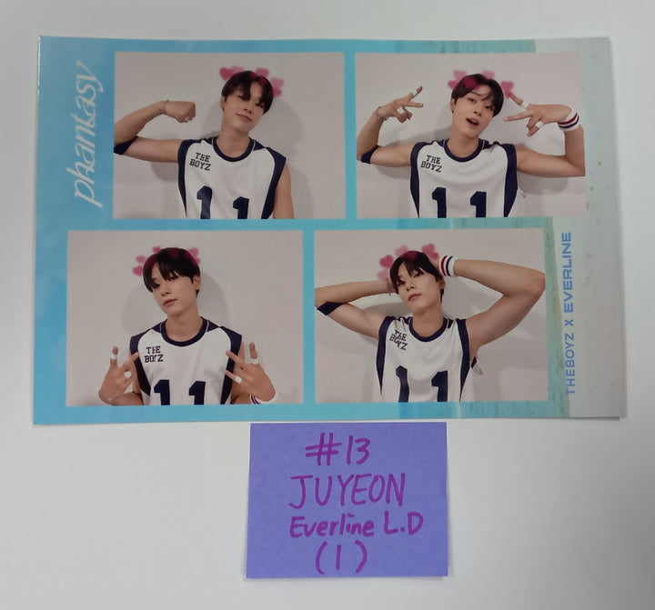 The Boyz ""PHANTASY" pt.1 Christmas in August - Everline Lucky Draw Event Photocard, 4 x 6 Photo [23.08.21] - HALLYUSUPERSTORE