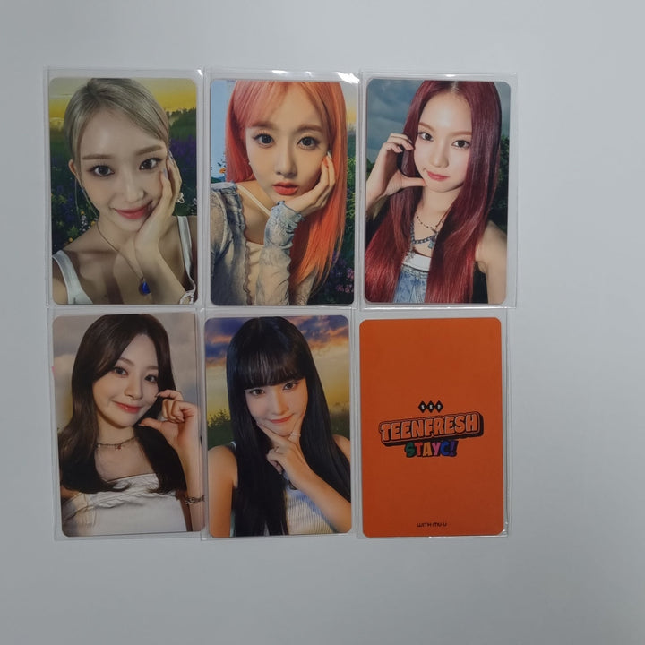 STAYC "TEENFRESH" - Withmuu Pop-Up MD scratch Event Photocard [23.08.24]