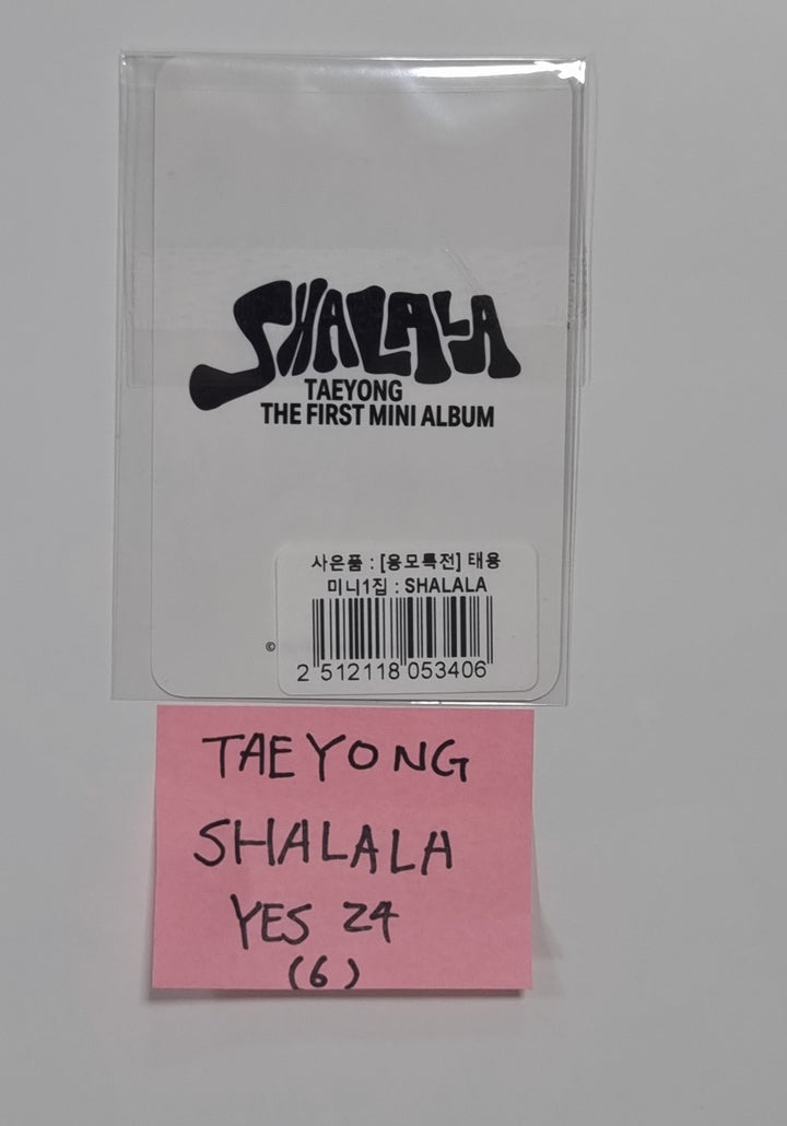 TAEYONG "SHALALA" - Yes24 Fansign Event Photocard [23.08.22] - HALLYUSUPERSTORE