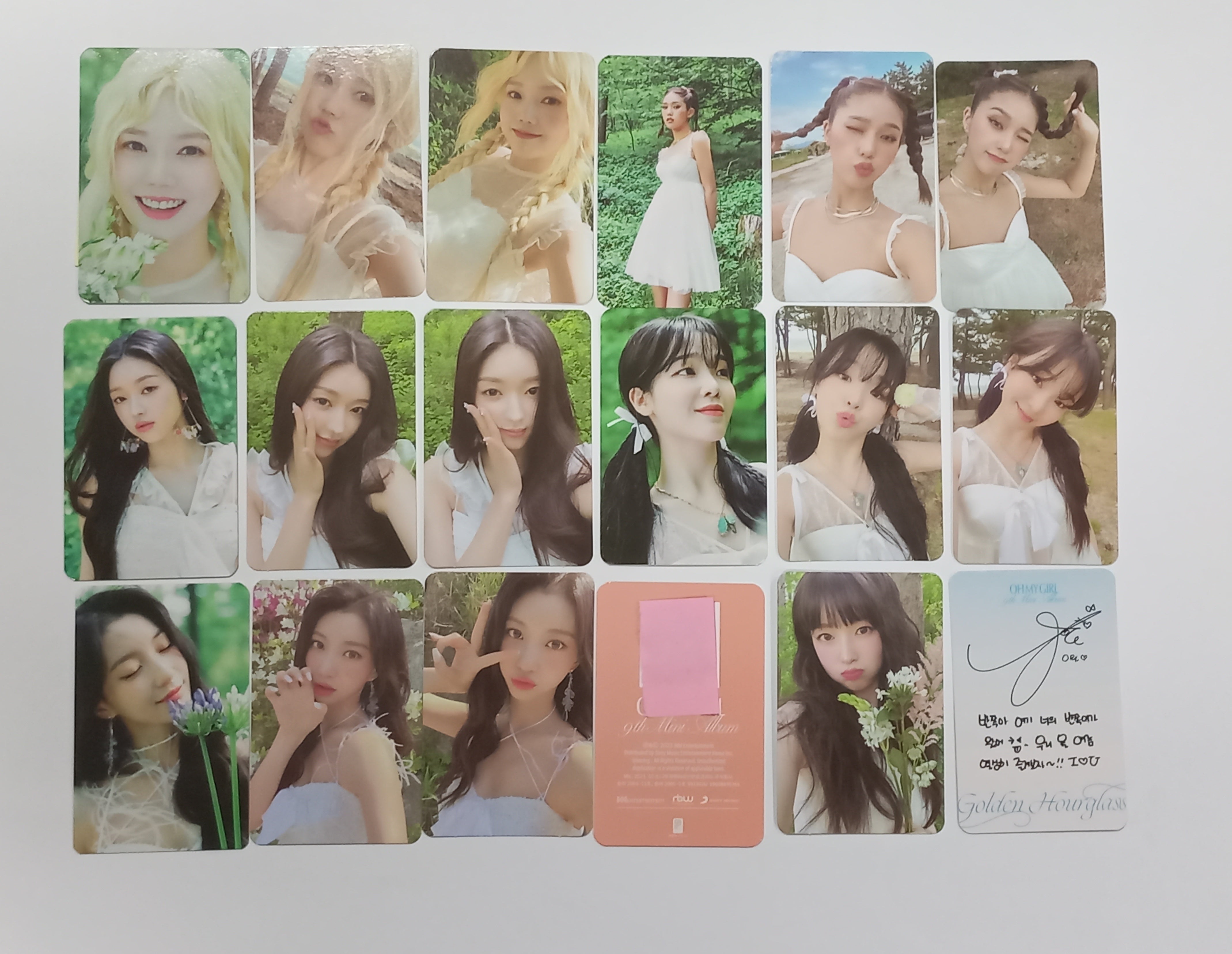 16枚 ohmygirl goldenhourglass makestar 16枚 ohmygirl