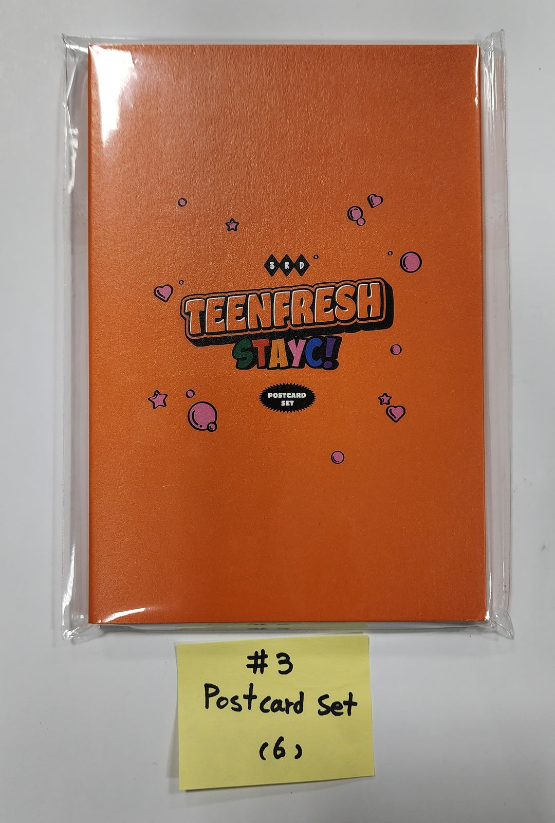 STAYC "TEENFRESH" - Withmuu Pop-Up Official MD [Acrylic Frame, Bubble Smart Tok, Postcard Set, Mesh Pouch & Metal Sticker] [23.08.22]