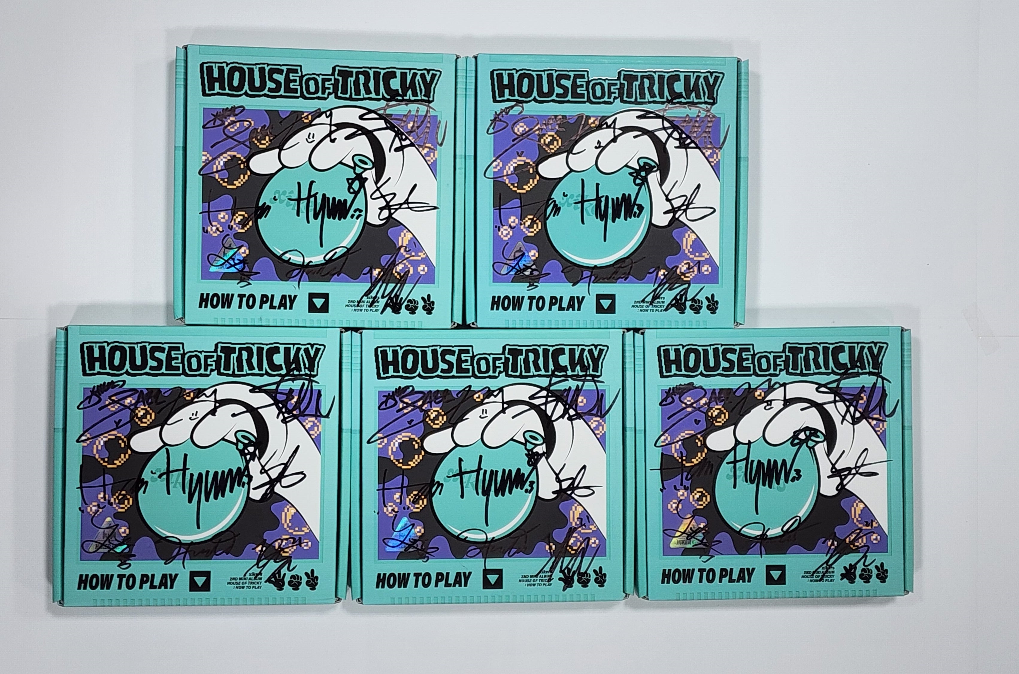 Xikers「HOUSE OF TRICKY : HOW TO PLAY」 - 直筆サイン入りプロモ ...