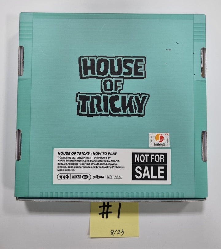 Xikers "HOUSE OF TRICKY : HOW TO PLAY" - Hand Autographed(Signed) Promo Album [23.08.23] - HALLYUSUPERSTORE